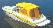 Yellow camper top